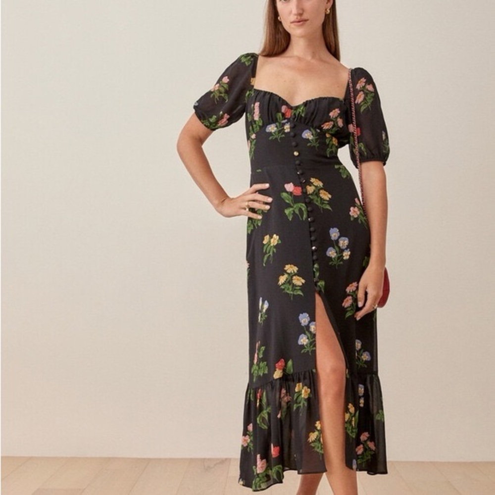 Reformation Charlee Dress Night Bloom 8